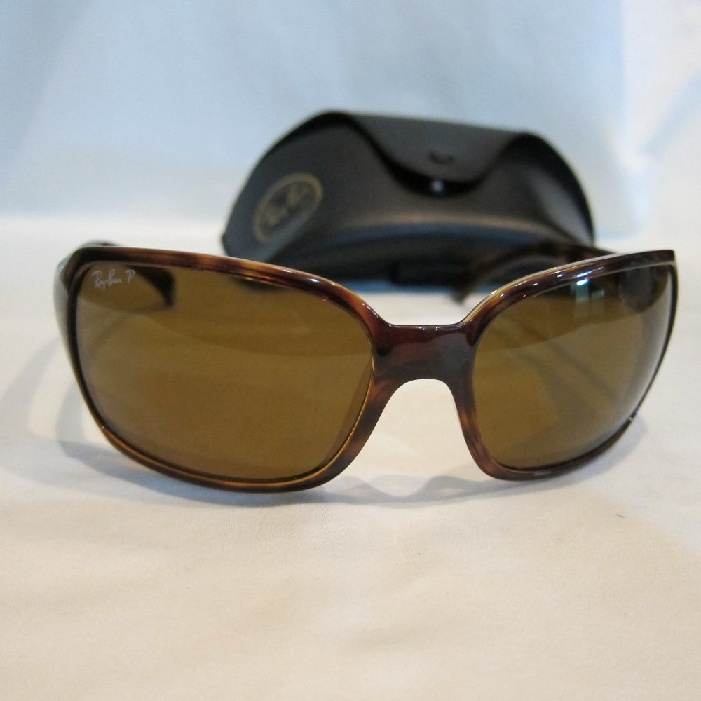 Ray-Ban Polarized Womens Tortoise Shell Sunglasses